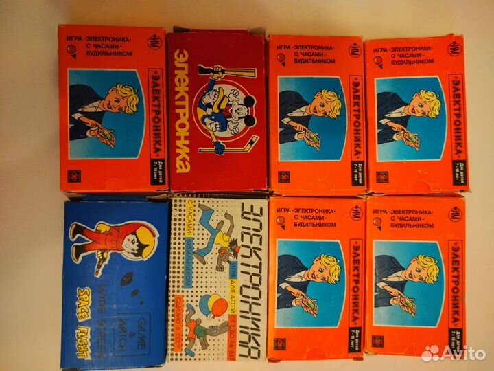 Новые Электронные игры СССР в ассортименте