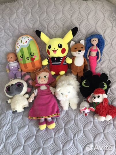 Мягкие игрушки пакетом