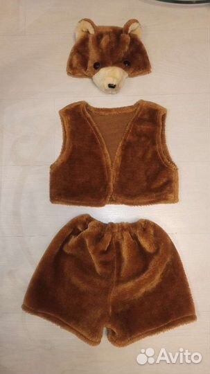 Костюмы медведя, цыпленка 1,5-3 года