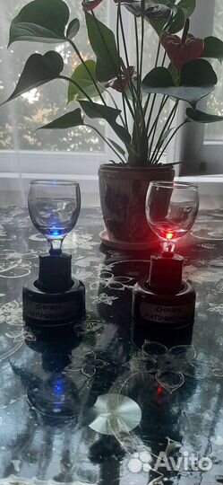 Рюмка подарочная с подсветкой