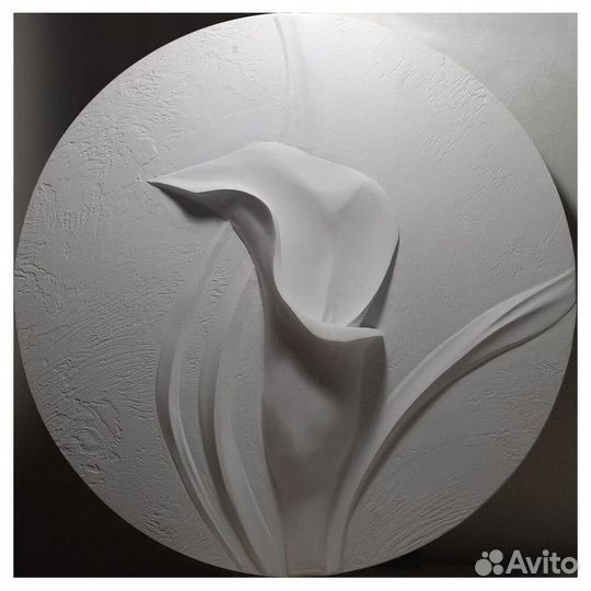 Барельеф / Панно Каллы триптих