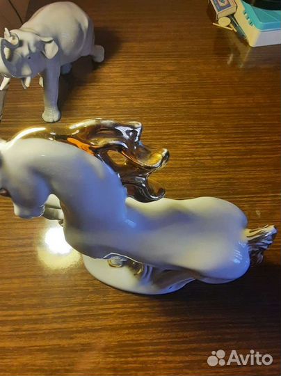 Статуэтки, часы,копилка СССР бу