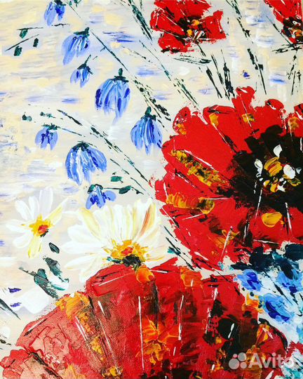 Интерьерная картина на холсте