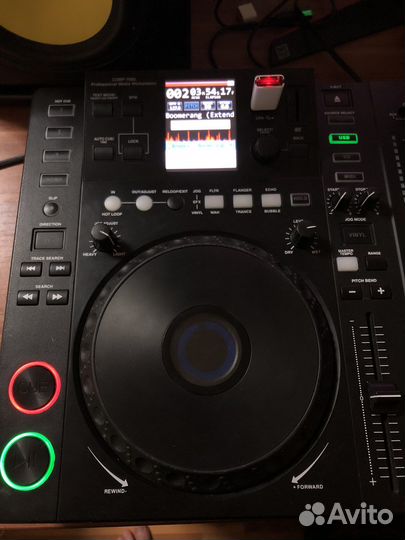 DJ контроллер Gemini cdmp-7000