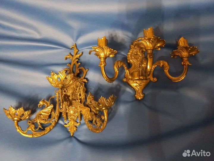 Канделябры настенные