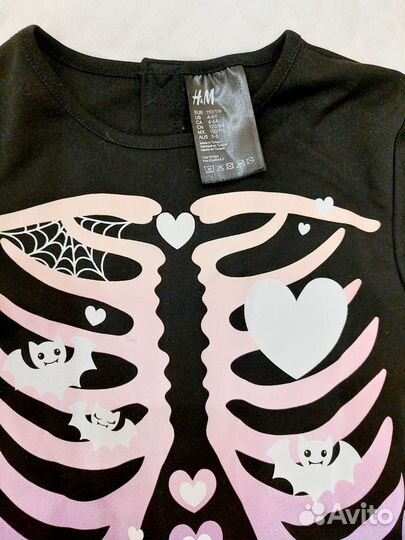 Костюм на Хэллоуин Н&М комбинезон 110/116