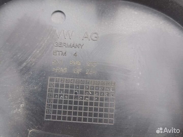 Заглушка фольцваген джетта 6 1,4