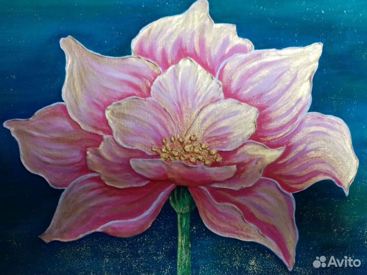 Интерьерная картина. Сказачный Цветок