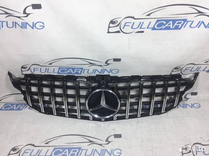 Решетка Mercedes C w205 2014-2018 GT chrome