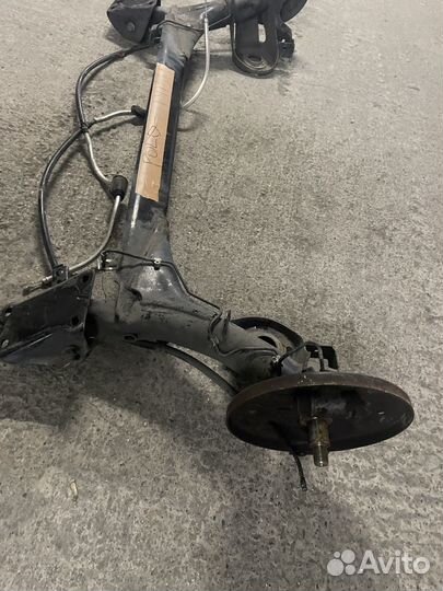 Задняя балка на volkswagen polo