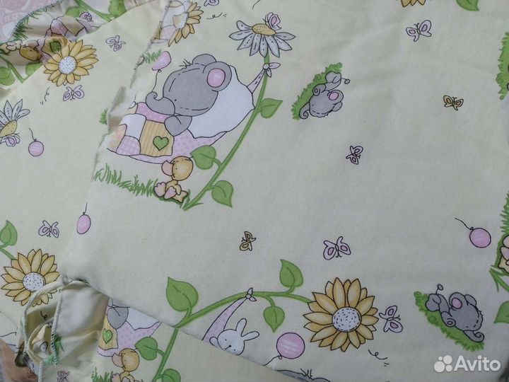 Бортики в кроватку