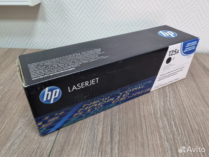 Картриджи HP (№125A) CB540A, CB541A, CB542A, CB543