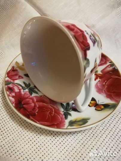 Чашка с блюдцем