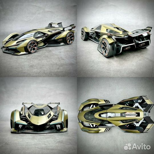 Машинка Lamborghini Vision Gran Turismo 1:18