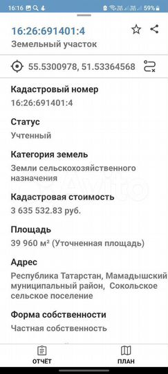 Участок 4 га (СНТ, ДНП)