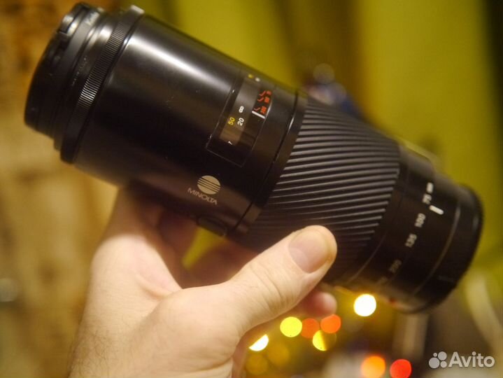 Большая банка minolta AF 75- 300