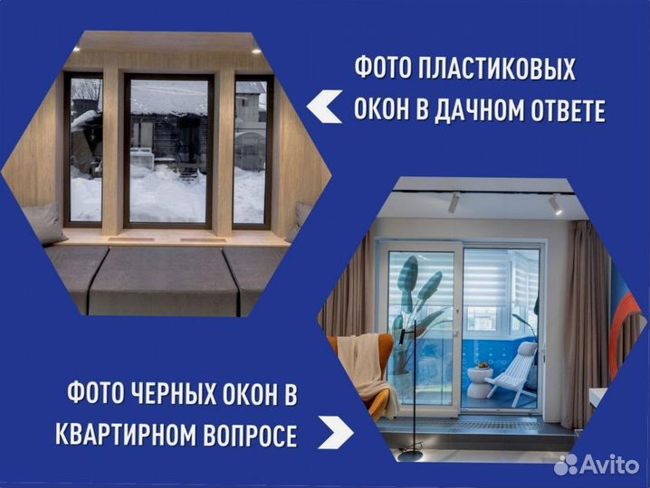 Окно пвх, 1000х1000 мм