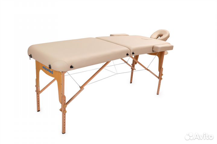 Массажный складной стол Mizomed Premium 2 бежевый