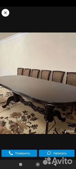 Кухонный стол и стулья бу