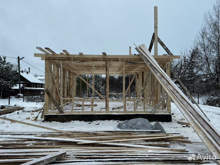 Ремонт и строительство домов, фундаментов