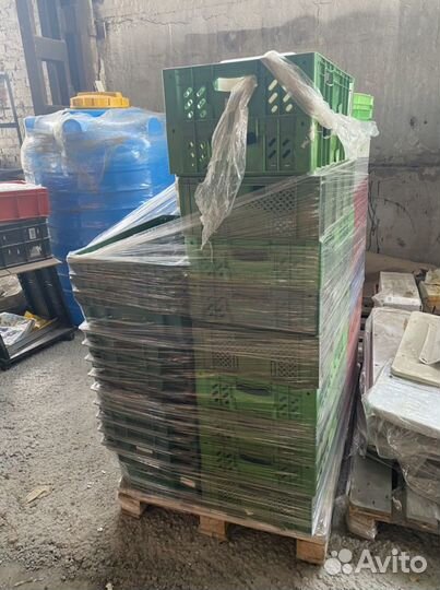 Тара многооборотная, молочные ящики