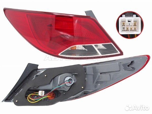 Фонарь задний