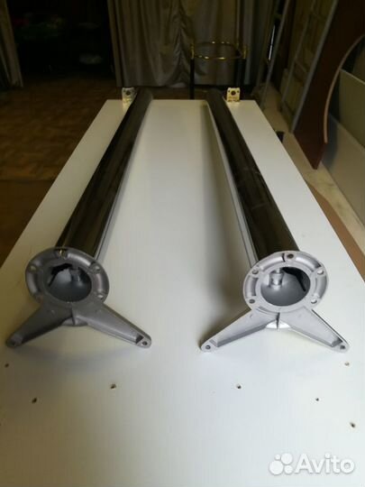 Ножка хромированная для барной стойки