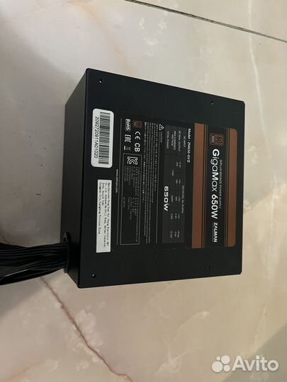 Блок питания GigaMax 650W