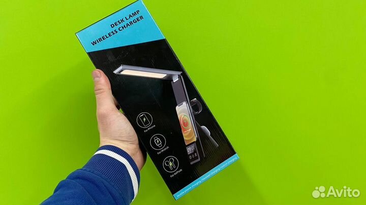 Светильник, часы, зарядка для телефона