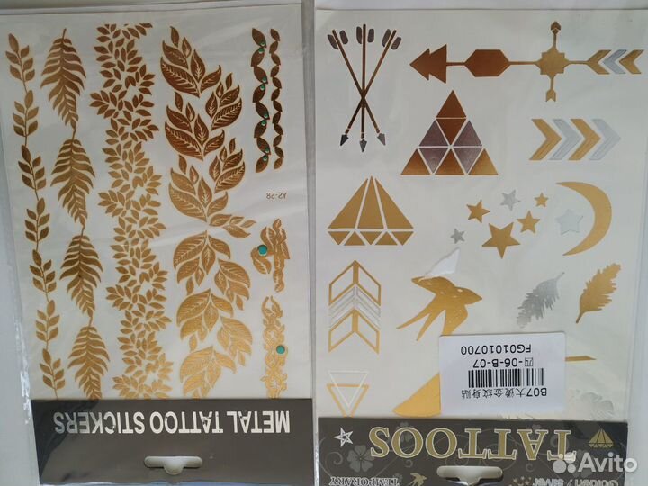 Временные татуировки