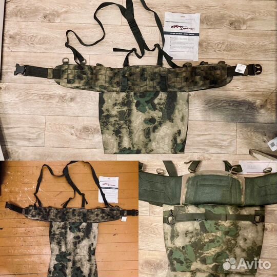 Пояс боевой ссо Воин/лямки плечевые/пятиточечник