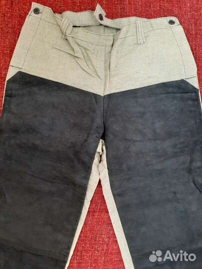 Сварочные штаны, брезент со спилком. Новые. Р56-58