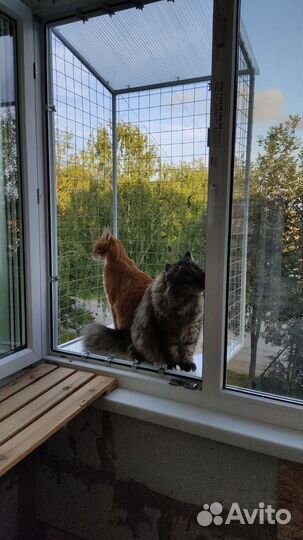Балкончик для кошки