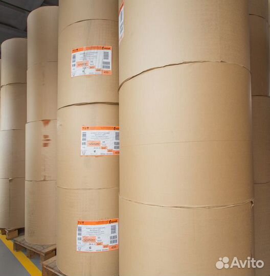 Бумага газетная, офсетная в ролях