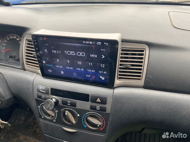 Магнитолла Андроид Королла Corolla 120