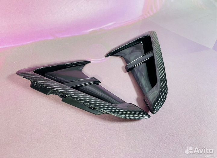 Жабры в крылья BMW X3 G01 X4 G02 carbon