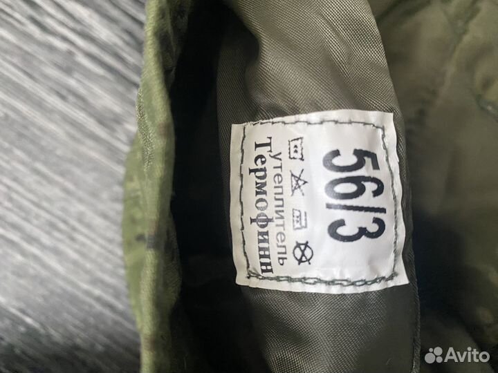 Штаны утепленые зеленой расцветки (Росгвардия)