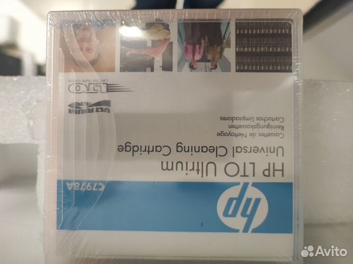 Кассета для стримера чистящая HP C7982A новая