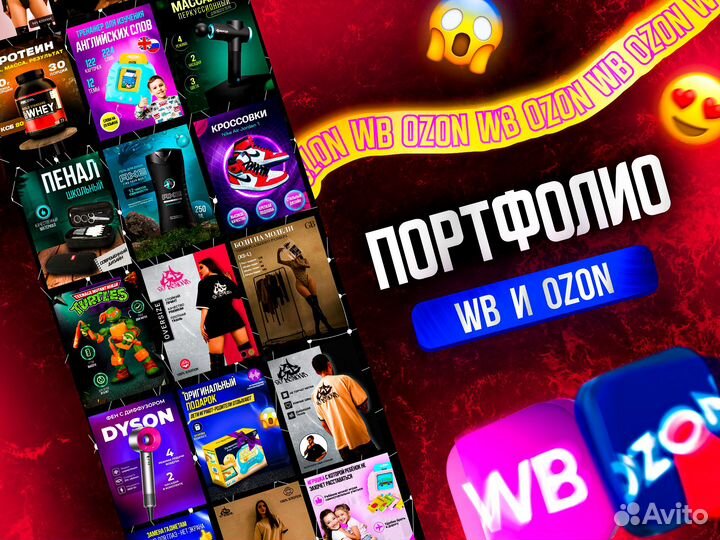 Инфографика для маркетплейсов wb ozon
