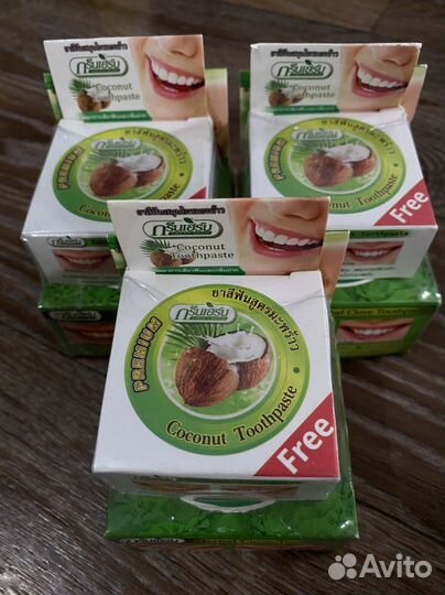 Тайская зубная паста, тайская косметика