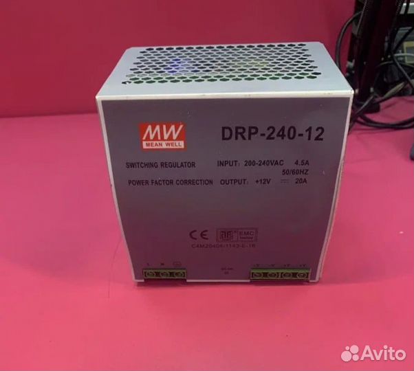 Бб25.Импульсный источник питания DRP-240-12