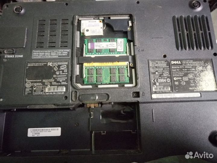 Ноутбук dell pp23lb на запчасти