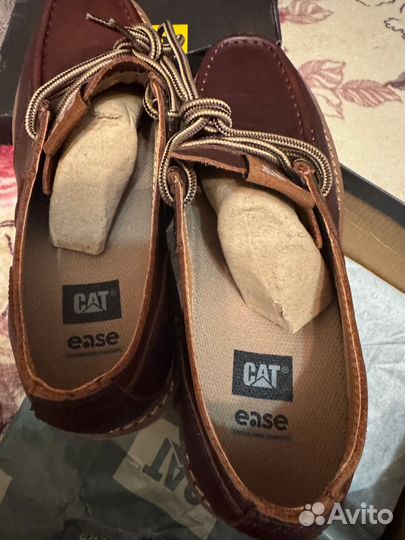Топсайдеры ботинки CAT caterpillar Имеется брак