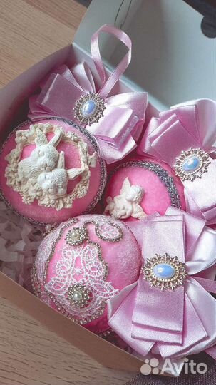 Наборы ёлочных шаров