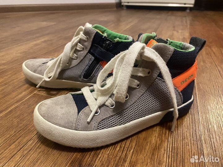 Кеды высокие geox