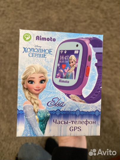 Часы-телефон GPS disney холодное сердце