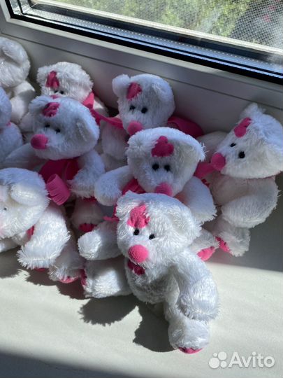 Мягкие игрушки Мишки набор 11 шт