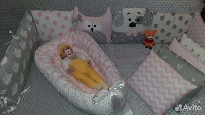 Бортики в кроватку