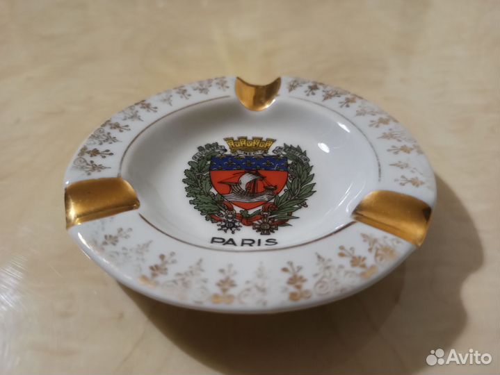 Винтажная пепельница Paris Limoges France