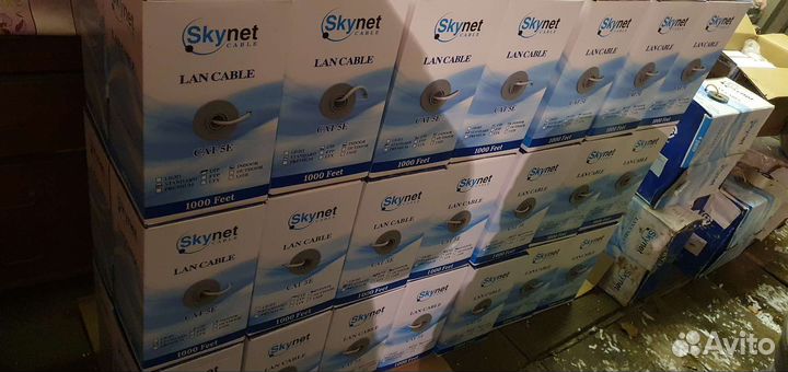 UTP SkyNet Standard 5e indoor 4x2 витая пара